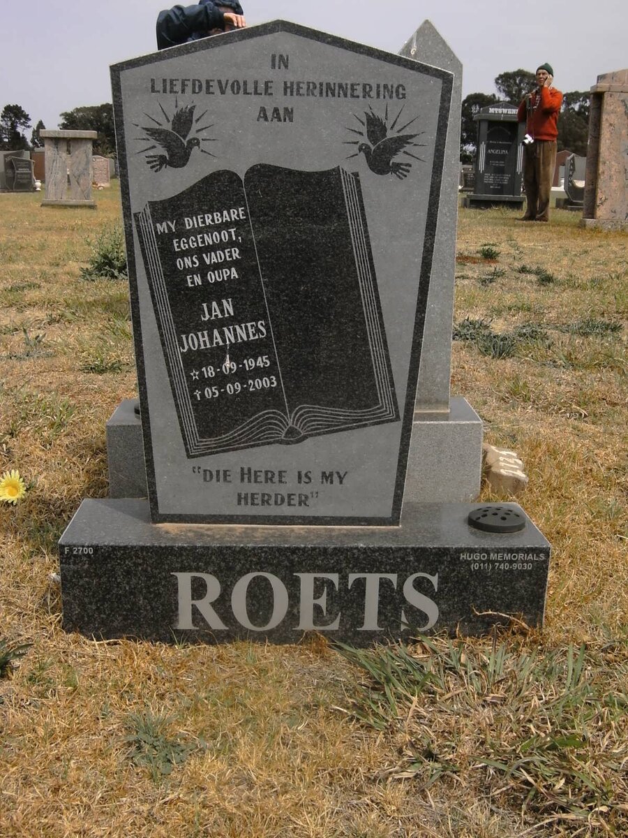 ROETS Jan Johannes 1945-2003