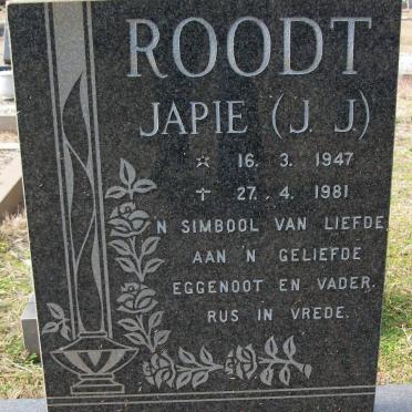 ROODT J.J. 1947-1981
