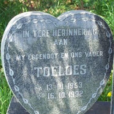 ROOYEN Toeloes, van 1953-1992