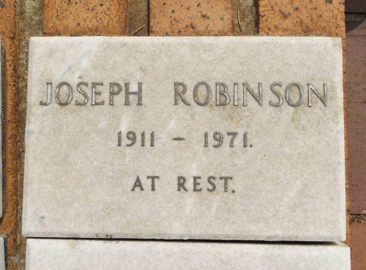 ROBINSON Joseph 1911-1971