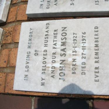 SAMSON John 1927-1976