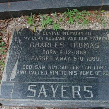 SAYERS Fredrick Henry 1895-1960 &amp; Mildred 1910-1970 :: Jason Fredrick 1978-1984