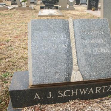 SCHWARTZ A.J. 1933-1990