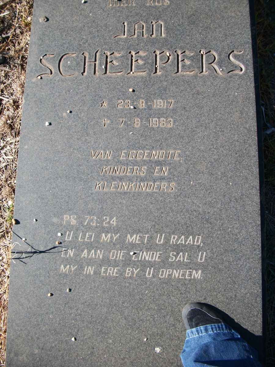 SCHEEPERS Jan 1917-1983