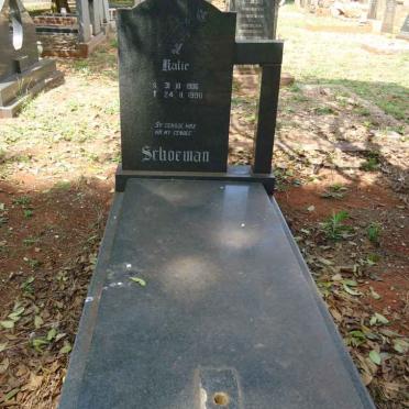 SCHOEMAN Katie 1906-1990