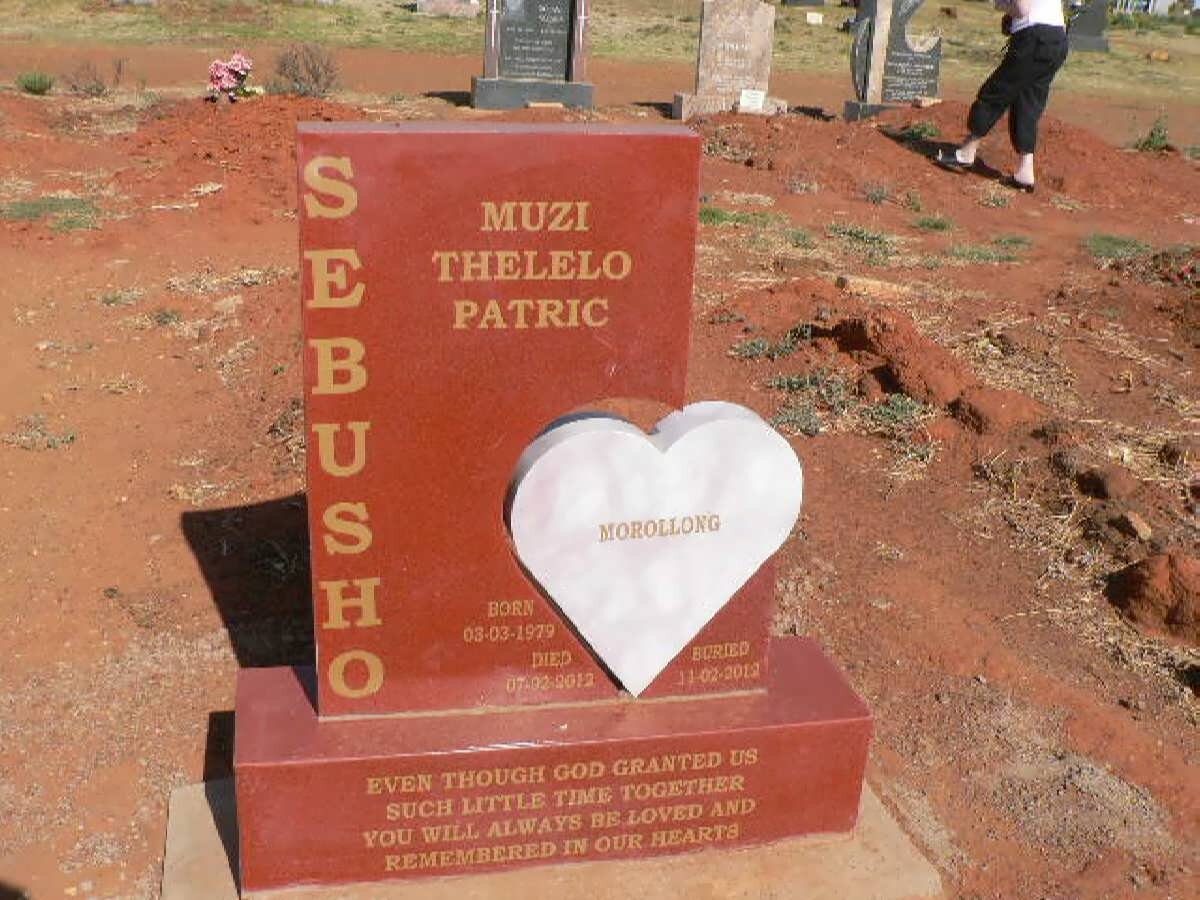 SEBUSHO Muzi Thelelo Patric 1979-2012