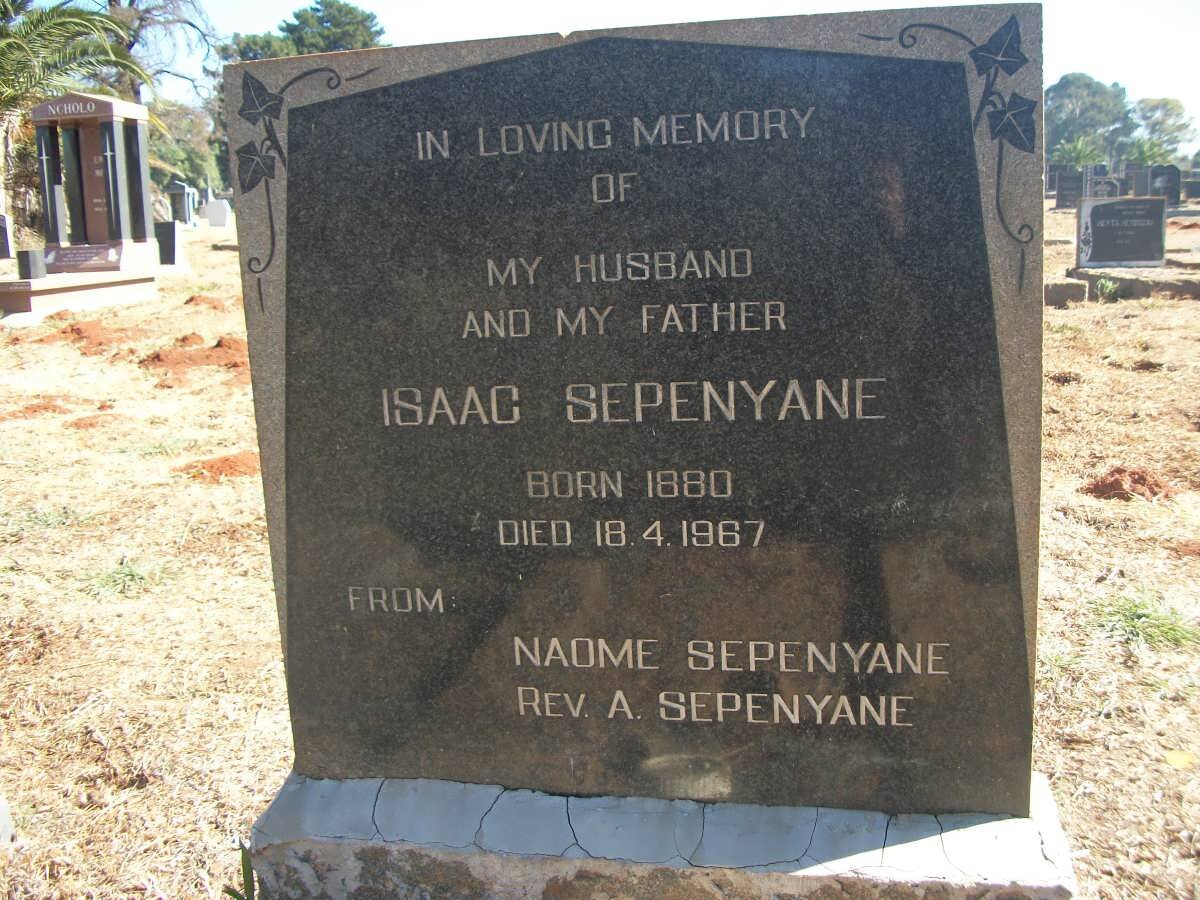 SEPENYANE Isaac 1880-1967