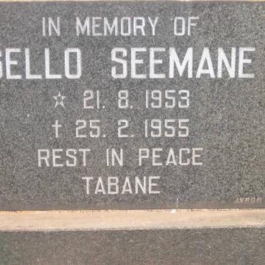 SEEMANE Sello 1953-1955