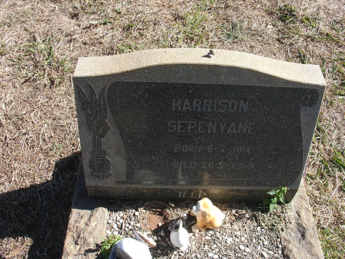 SEPENYANE Harrison 1914-1969