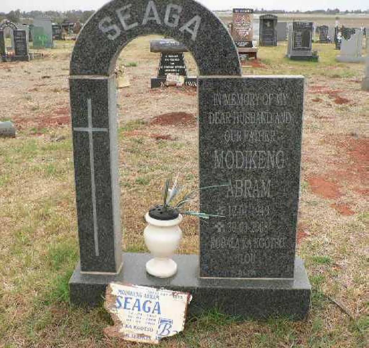 SEAGA Modikeng Abram 1949-2008