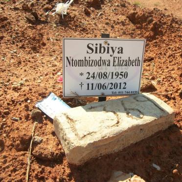 SIBIYA Ntombizodwa Elizabeth 1950-2012