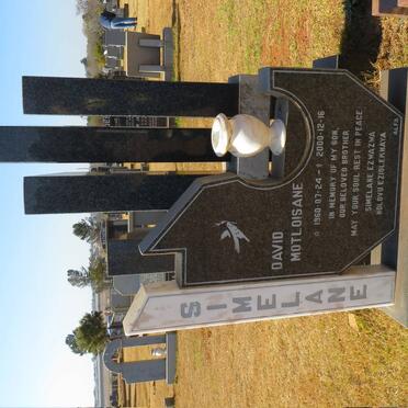 SIMELANE David Motloisane 1960-2000