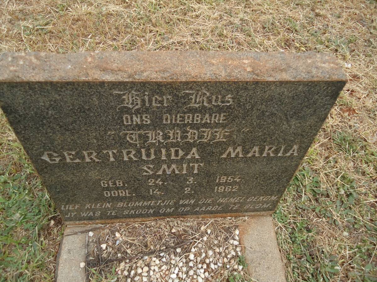 SMIT Gertruida Maria 1954-1962