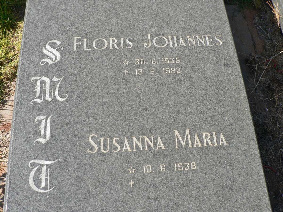 SMIT Floris Johannes 1935-1982 &amp; Susanna Maria 1938-
