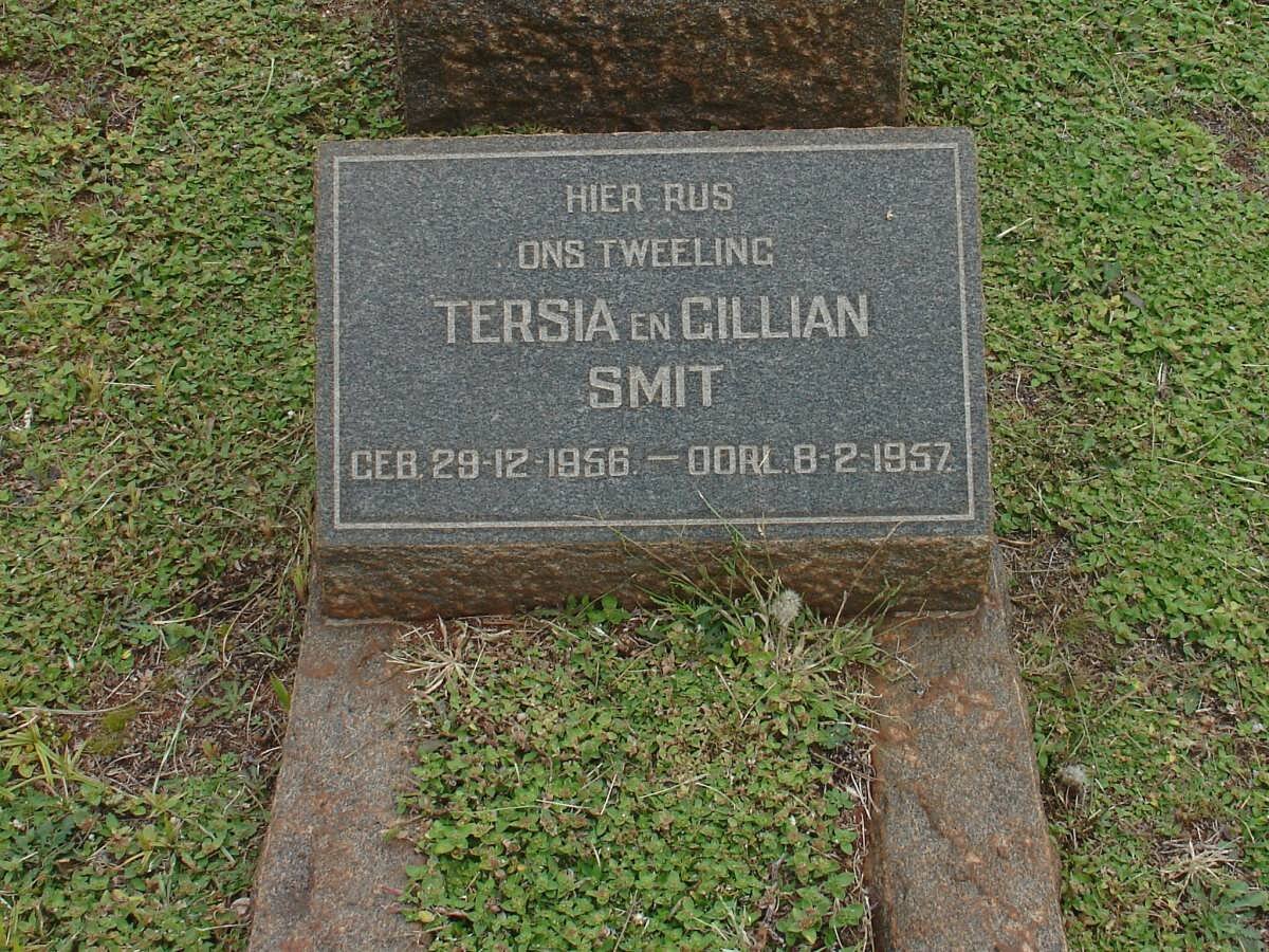 SMIT Tersia 1956-1957 :: SMIT Gillian 1956-1957