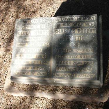 SMITH Charles Robert 1929-1951 &amp; Ellen 1864-1946