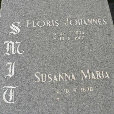 SMIT Floris Johannes 1935-1982 &amp; Susanna Maria 1938-