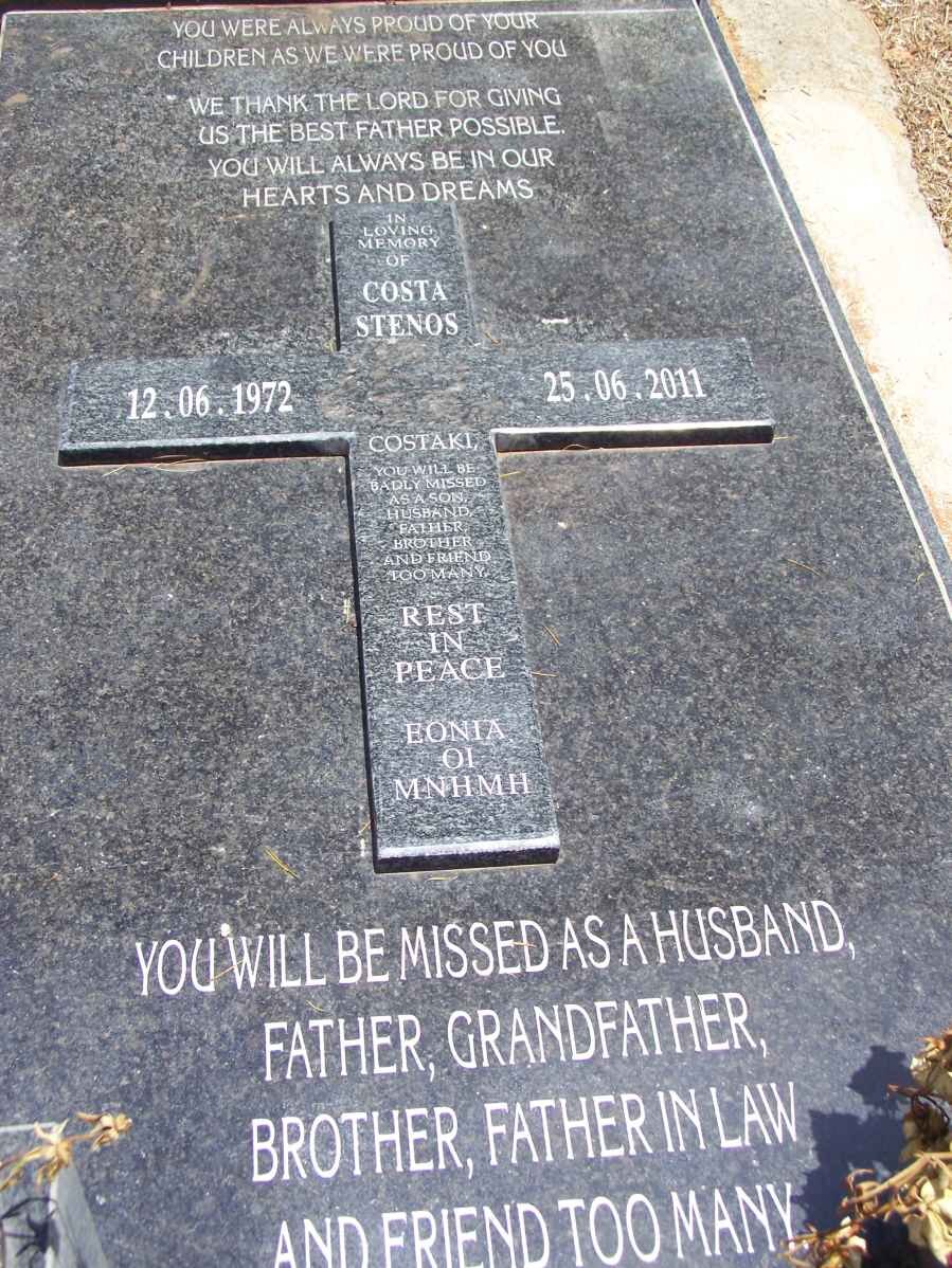 STENOS Costa 1972-2011