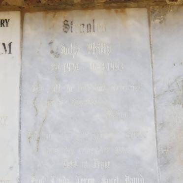 STEGGLES John Philip 1924-1993