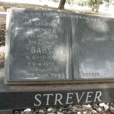 STREVER Baby 1931-1979