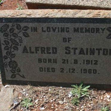 STAINTON Alfred 1912-1960