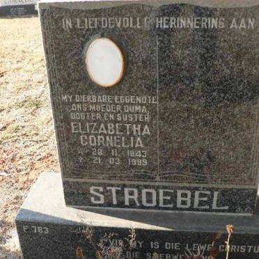 STROEBEL Elizabeth Cornelia 1943-1999