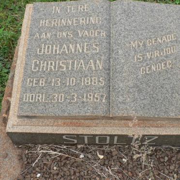 STOLZ Johannes Christiaan 1885-1957