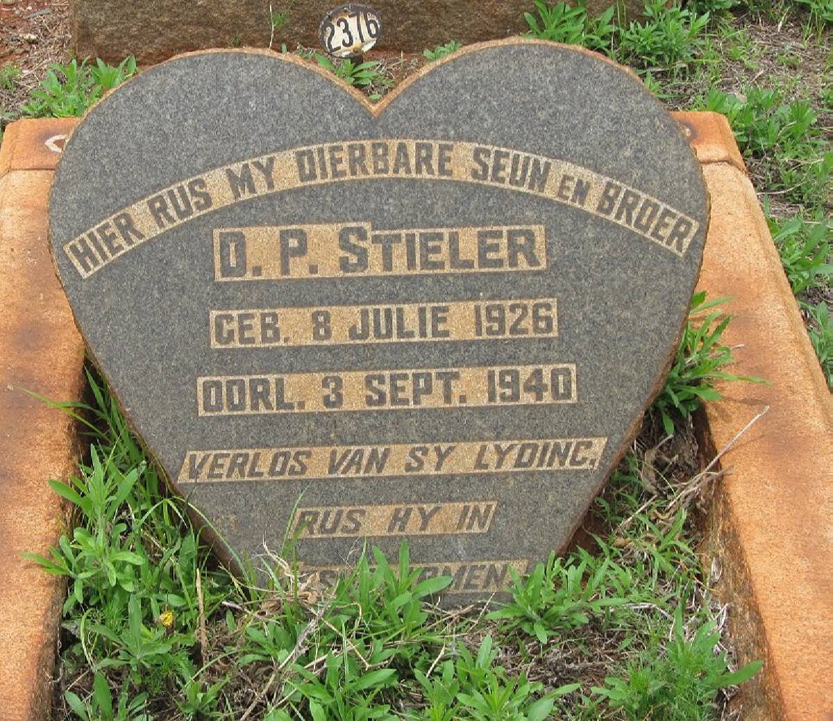 STIELER D.P. 1926-1940