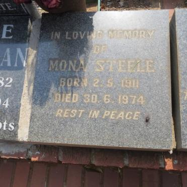 STEELE Mona 1911-1974