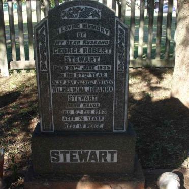STEWART George Robert -1935 &amp; Wilhelmina Johanna NAUDE -1953