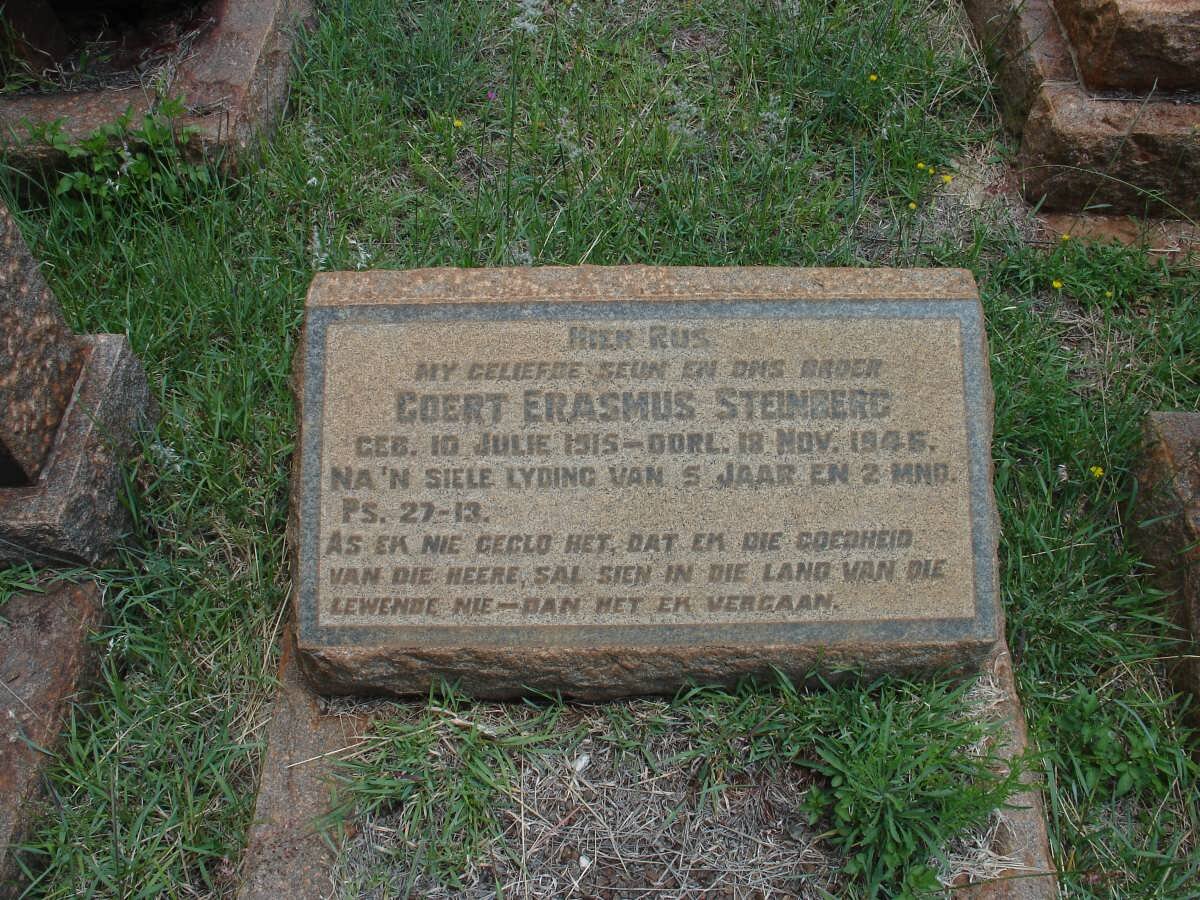 STEINBERG Coert Erasmus 1916-1946