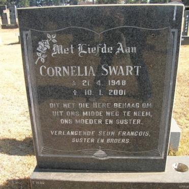 SWART Cornelia 1948-2001