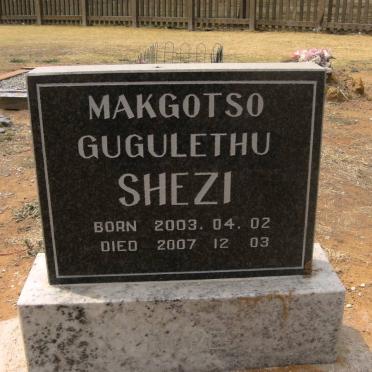 SHEZI Makgotso Gugulethu 2003-2007