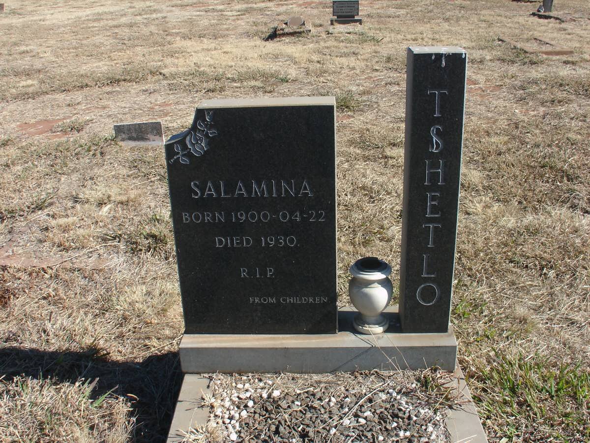 TSHETLO Salamina 1900-1930