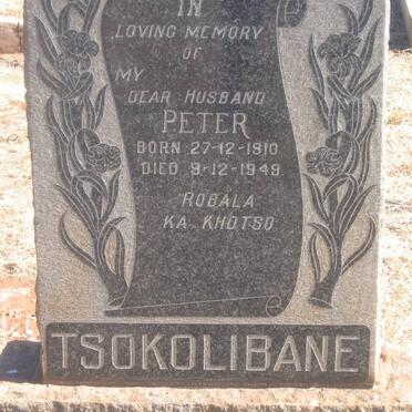 TSOKOLIBANE Peter 1910-1949