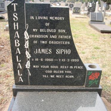 TSHABALALA James Sipho 1960-1999