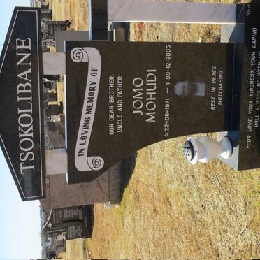 TSHOKOLIBANE Jomo Mohudi 1971-2005