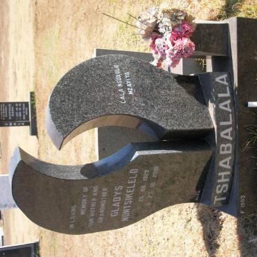 TSHABALALA Gladys Nontsikelelo 1929-2001