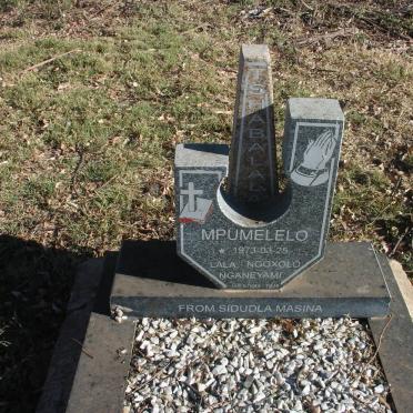 TSABALALA Mpumelelo 1973-