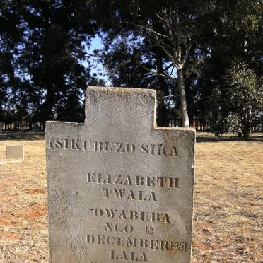 TWALA Elizabeth 1951