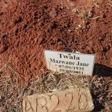 TWALA Mazwane Jane 1935-2011
