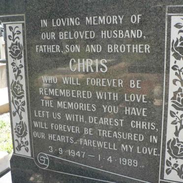 TZANGARIS Chris 1947-1989