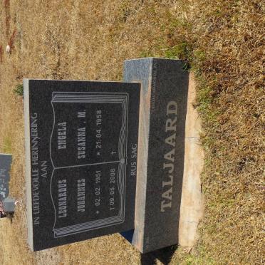 TALJAARD Leonardus Johannes 1951-2008 &amp; Engela Susanna M. 1958-