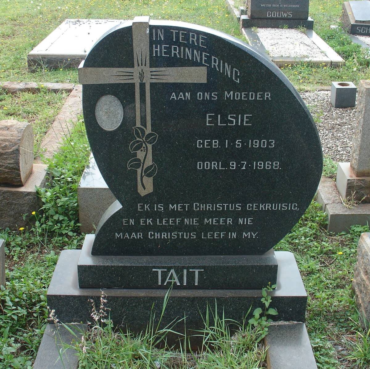 TAIT Elsie 1903-1968
