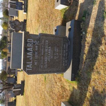 TALJAARD Elizabeth Hester Johanna 1923-1987