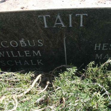 TAIT Jacobus Willem Schalk 1906-1976 &amp; Hester Maria 1910-1988
