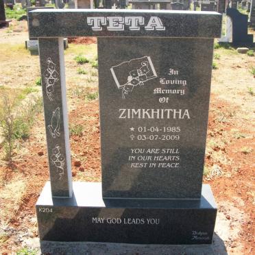 TETA Zimkhitha 1985-2009