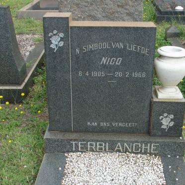 TERBLANCHE Nico 1905-1966