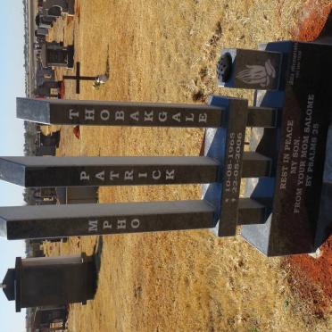 THOBAKGALE Mpho Patrick 1965-2006