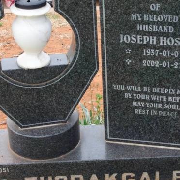 THORAKGALE Joseph Hosia 1937-2002